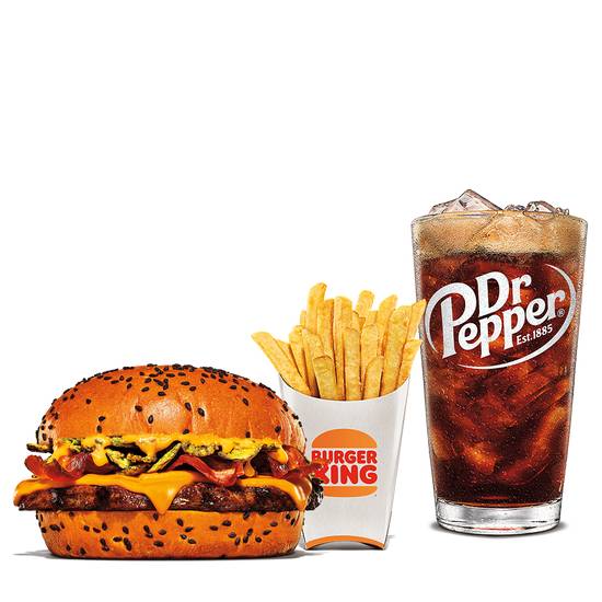 Order Ghost Pepper Whopper Meal food online from Burger King store, Ontario on bringmethat.com
