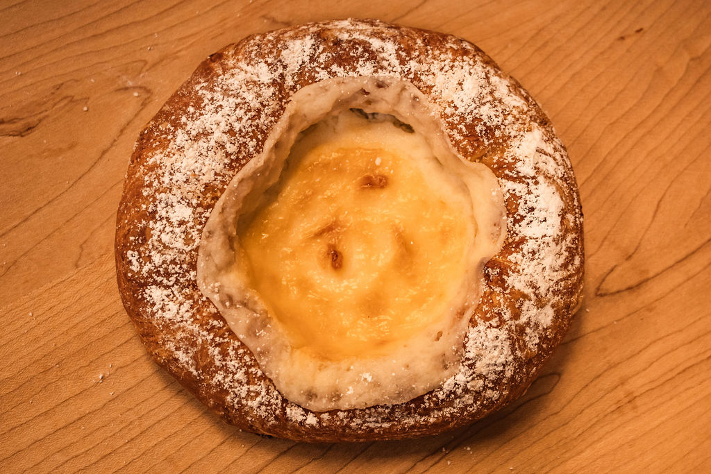 Order Cream Cheese Danish food online from New World Bakery store, Kyle on bringmethat.com
