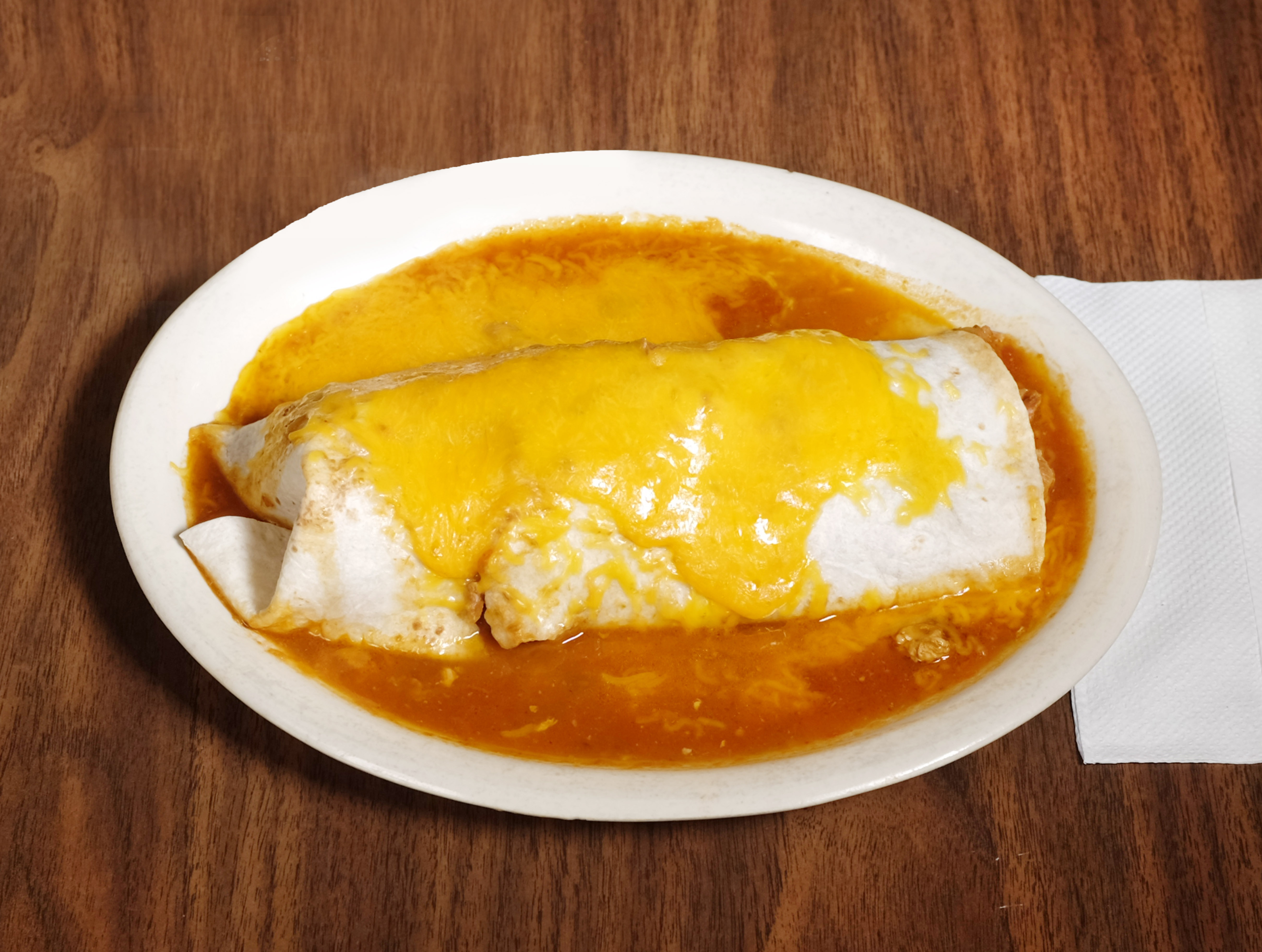 Order The Original King Size Burrito food online from Connie Mexico Cafe store, Wichita on bringmethat.com