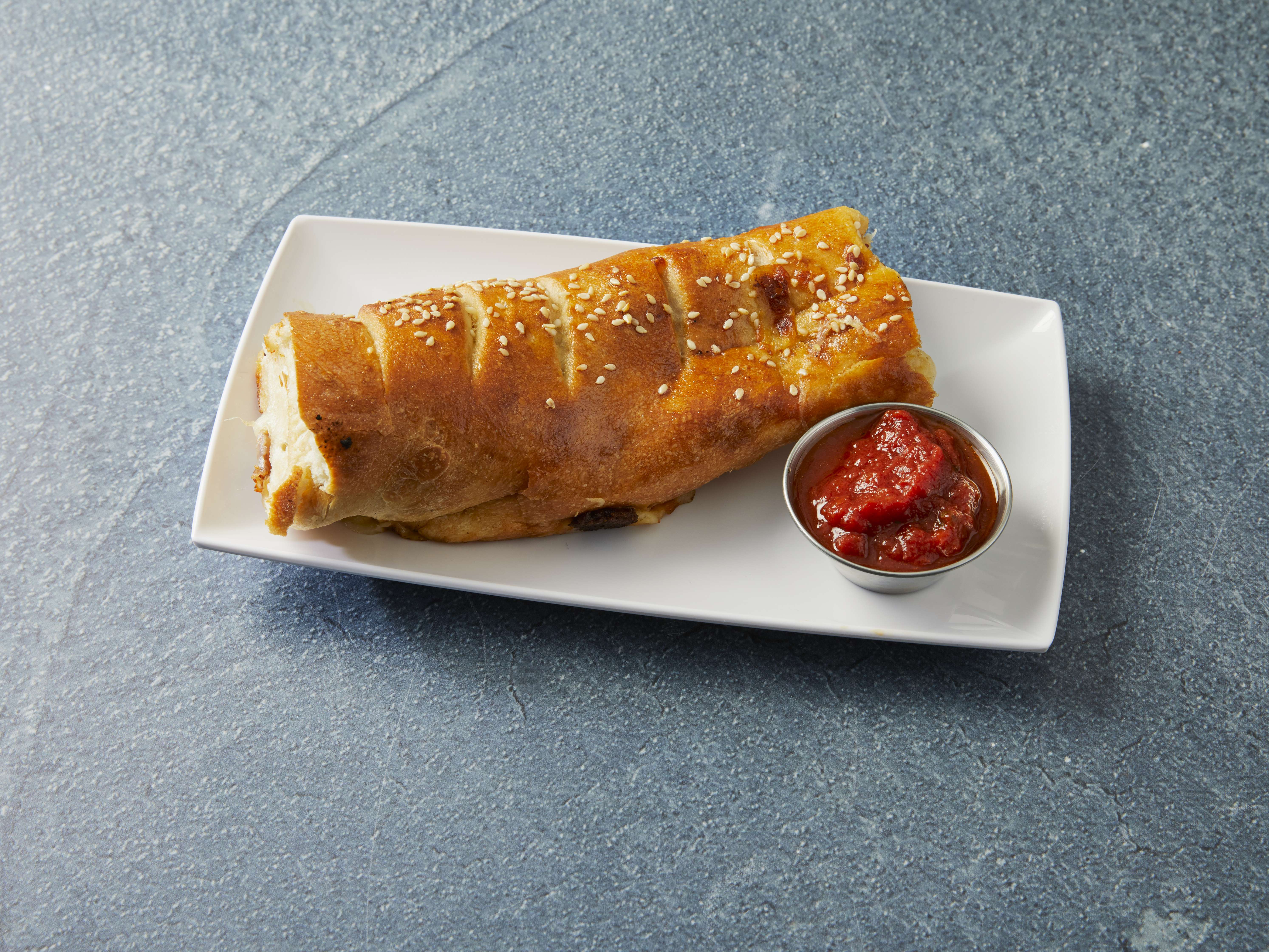 Order Pepperoni Stromboli food online from Sbarro store, Chicago on bringmethat.com