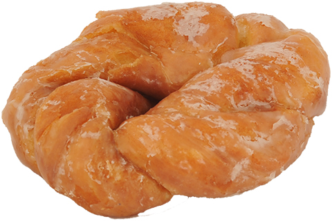 Order Cinnamon Pretzel Donut food online from Jack Donuts store, Kokomo on bringmethat.com