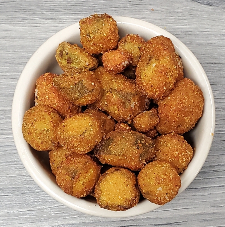 Order Fried Okra. food online from Red Hot & Blue store, North Richland Hills on bringmethat.com