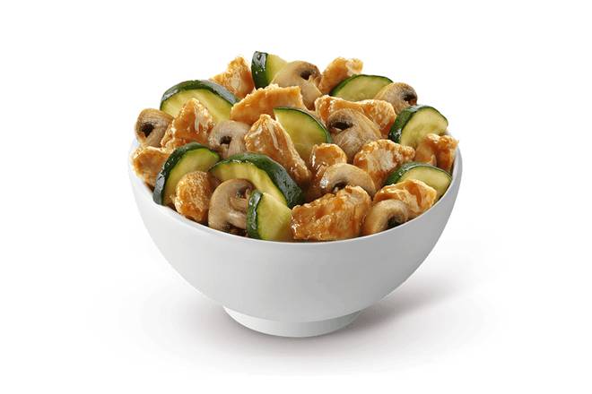Order Mushroom Chicken food online from Panda Express store, Stillwater on bringmethat.com
