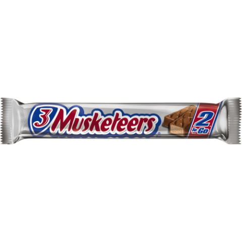 Order 3 Musketeers Bar King Size 3.28oz food online from 7-Eleven store, Bakersfield on bringmethat.com