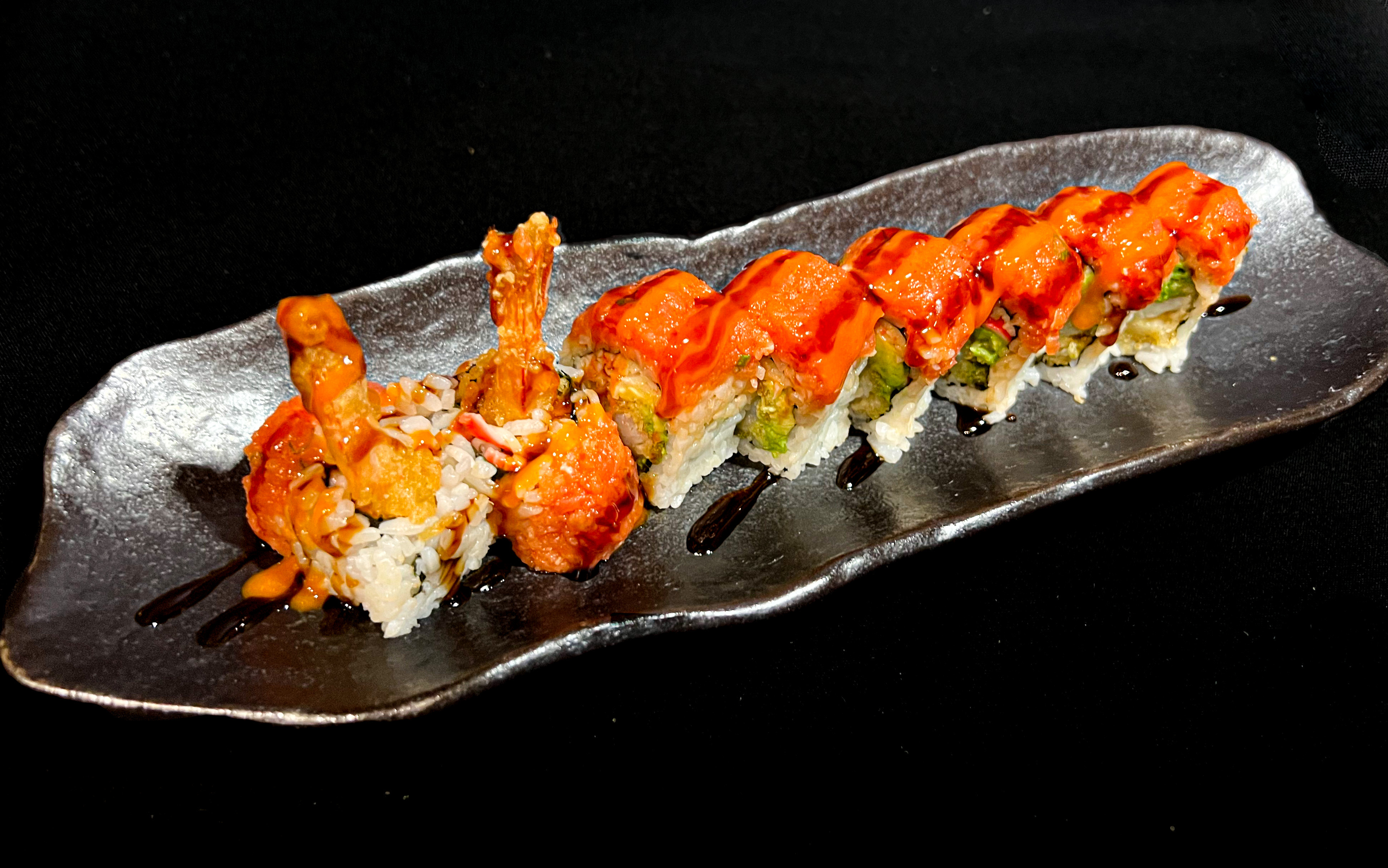 Order KU Roll food online from Sushi Haru store, Kansas City on bringmethat.com