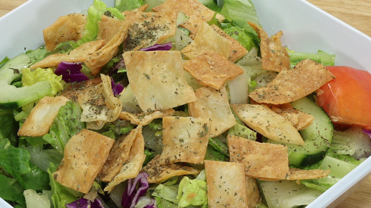 Order Fattoush Salad food online from Fill-A-Pita store, Bolingbrook on bringmethat.com