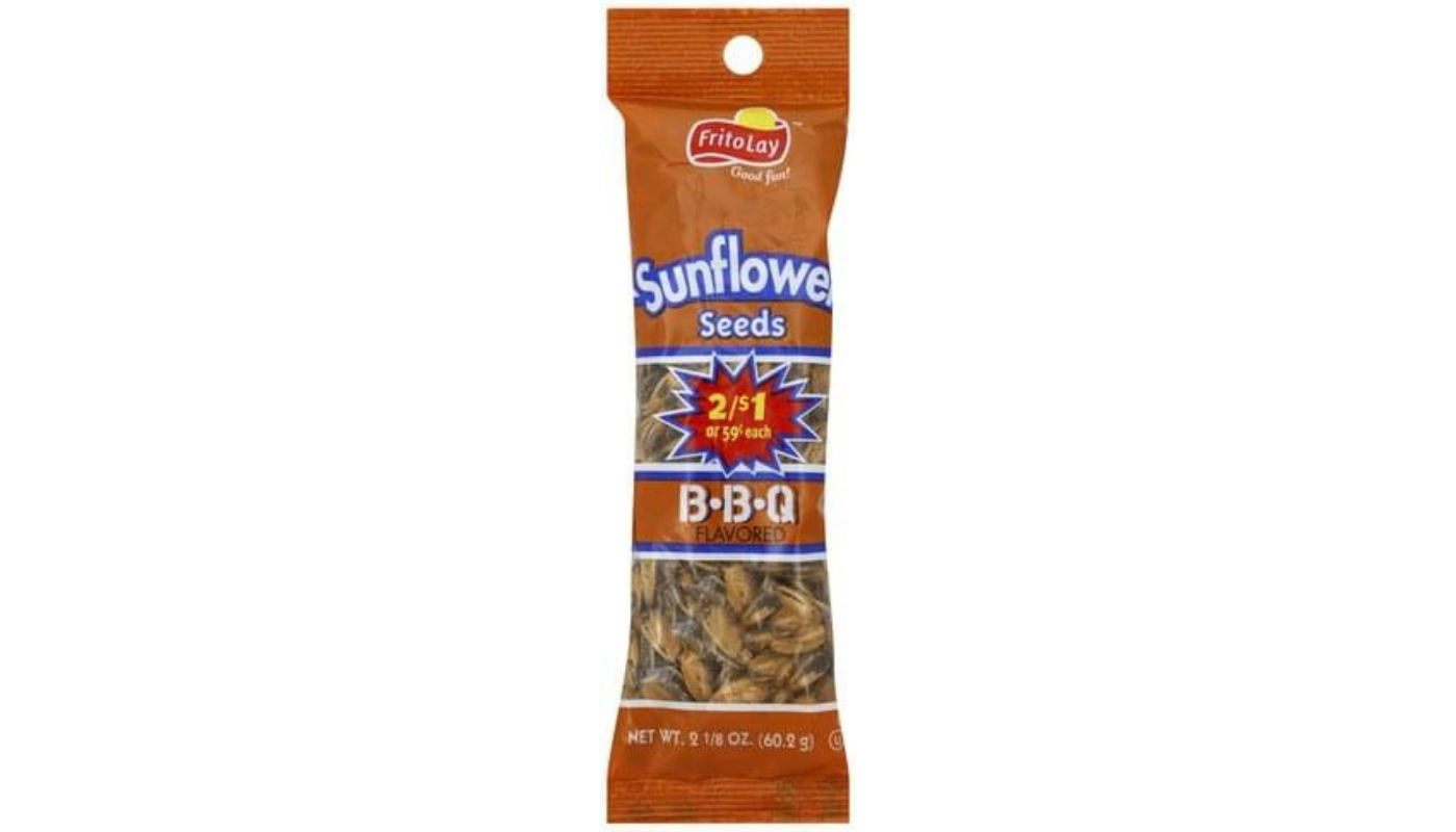Order Frito-Lay Sunflower Seeds BBQ 2.125oz food online from JR Food Mart store, Camarillo on bringmethat.com