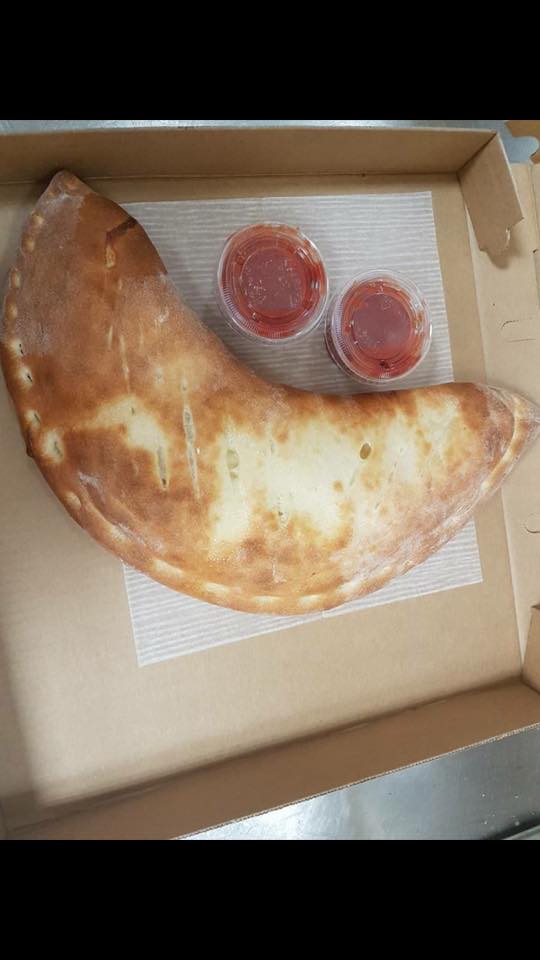 Order Meat Lovers Calzone food online from Jd Pizza & Grill store, Jamesville on bringmethat.com