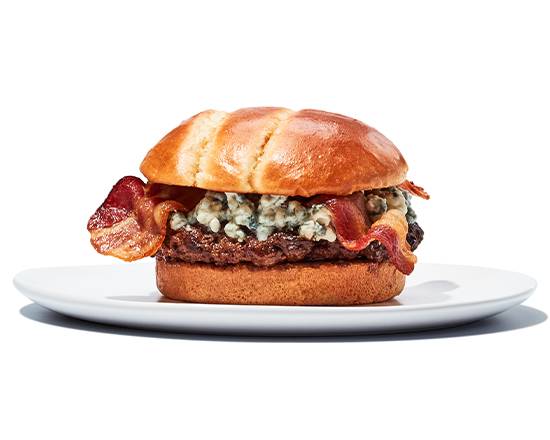 Order Bacon & Bleu Burger food online from Hooters store, Charlotte on bringmethat.com