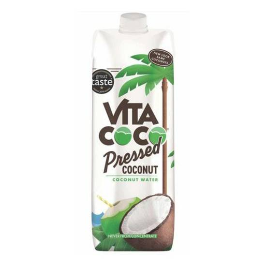 Order Vita Coco Coconut Juice Drink w/ Pulp food online from IV Deli Mart store, Goleta on bringmethat.com