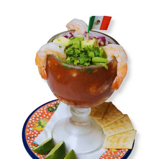 Order Coctel de Camarones (New) food online from La Fortaleza store, Clifton on bringmethat.com