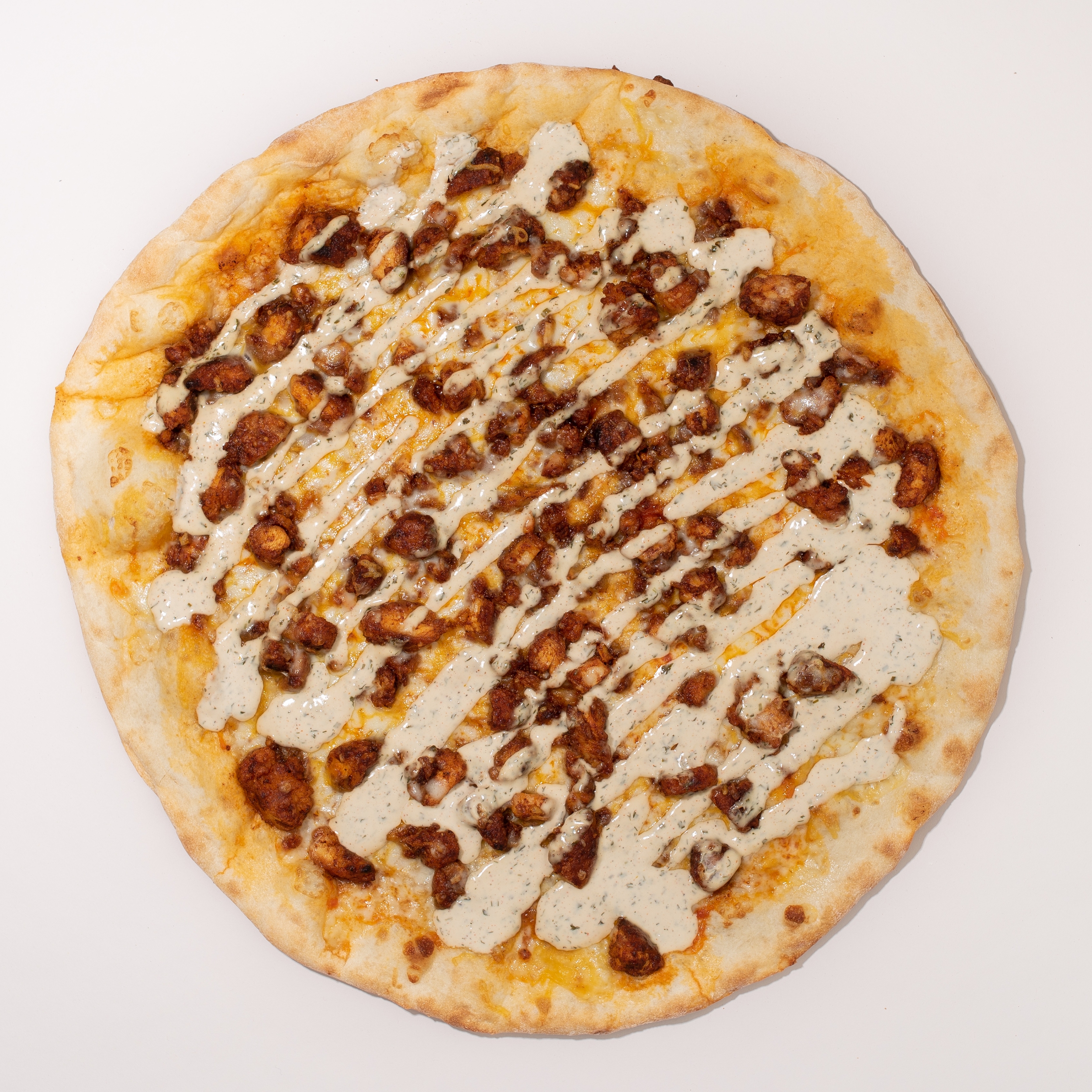 Order Nashville Hot Chicken Pie food online from Wiseguy Pizza store, Arlington on bringmethat.com