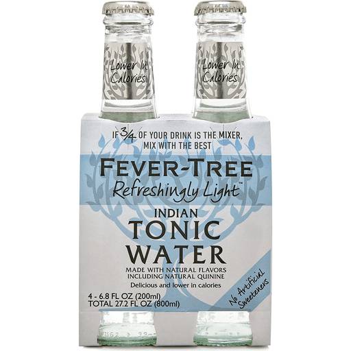 Order Fever-Tree Light Tonic Water (4PK 6.8 OZ) 89530 food online from Bevmo! store, Chico on bringmethat.com