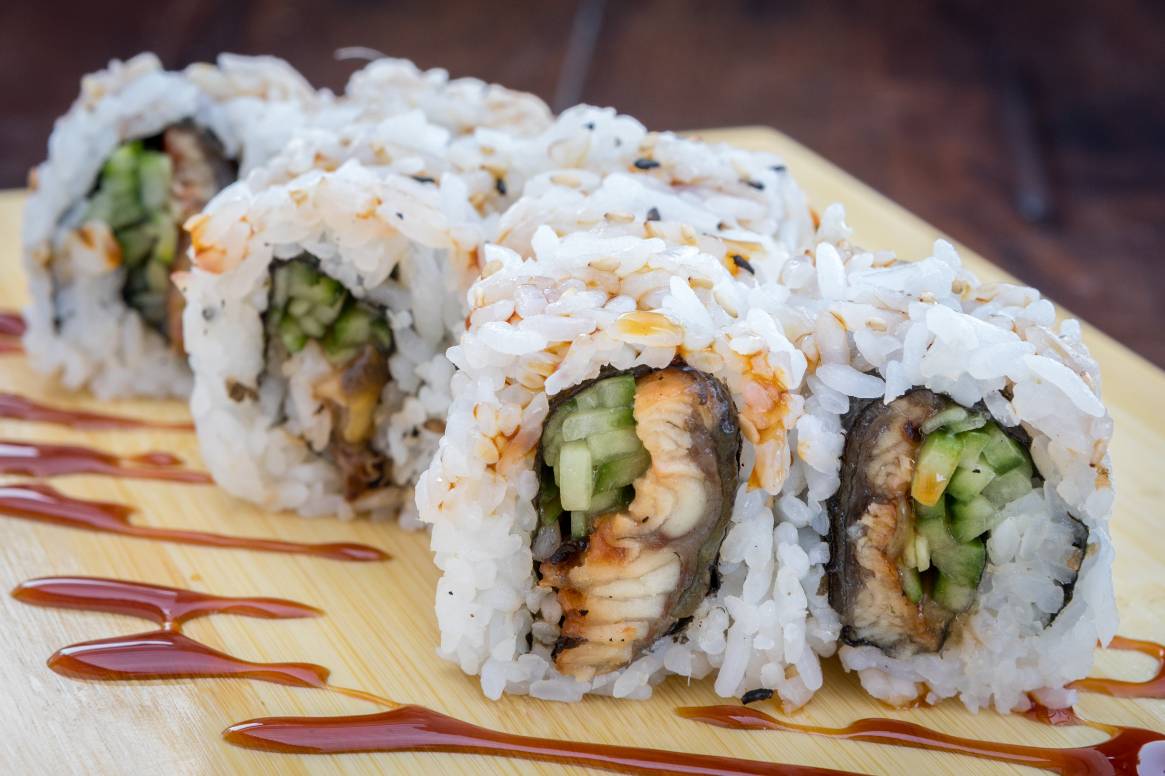 Order Unakyu Roll food online from Yo Sushi store, Alameda on bringmethat.com