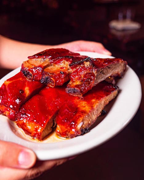 Order BBQ Spare Ribs food online from Pig Heaven store, New York on bringmethat.com