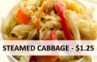 Order Steamed Cabbage food online from Pepper & Spice Jamaican Restaurant store, Fort Wayne on bringmethat.com