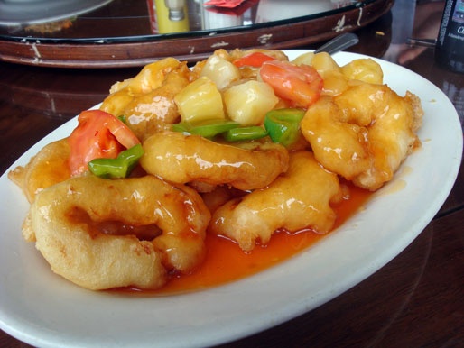 Order 171. Sweet and Sour Shrimp food online from China Bowl store, Elk Grove Village on bringmethat.com