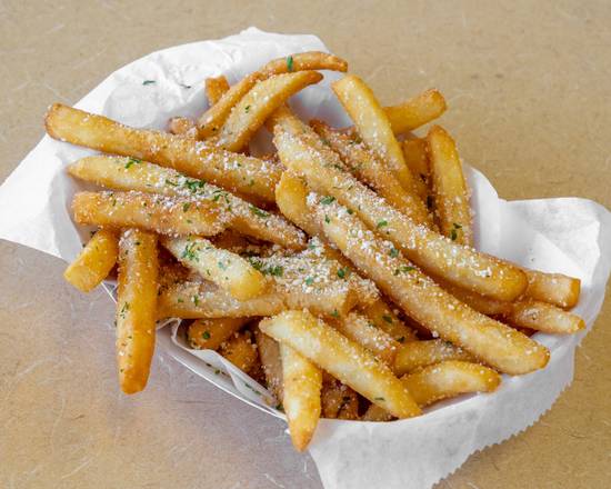Order Garlic Parmesan Fries food online from Crazy Mike's Wings store, Goodyear on bringmethat.com