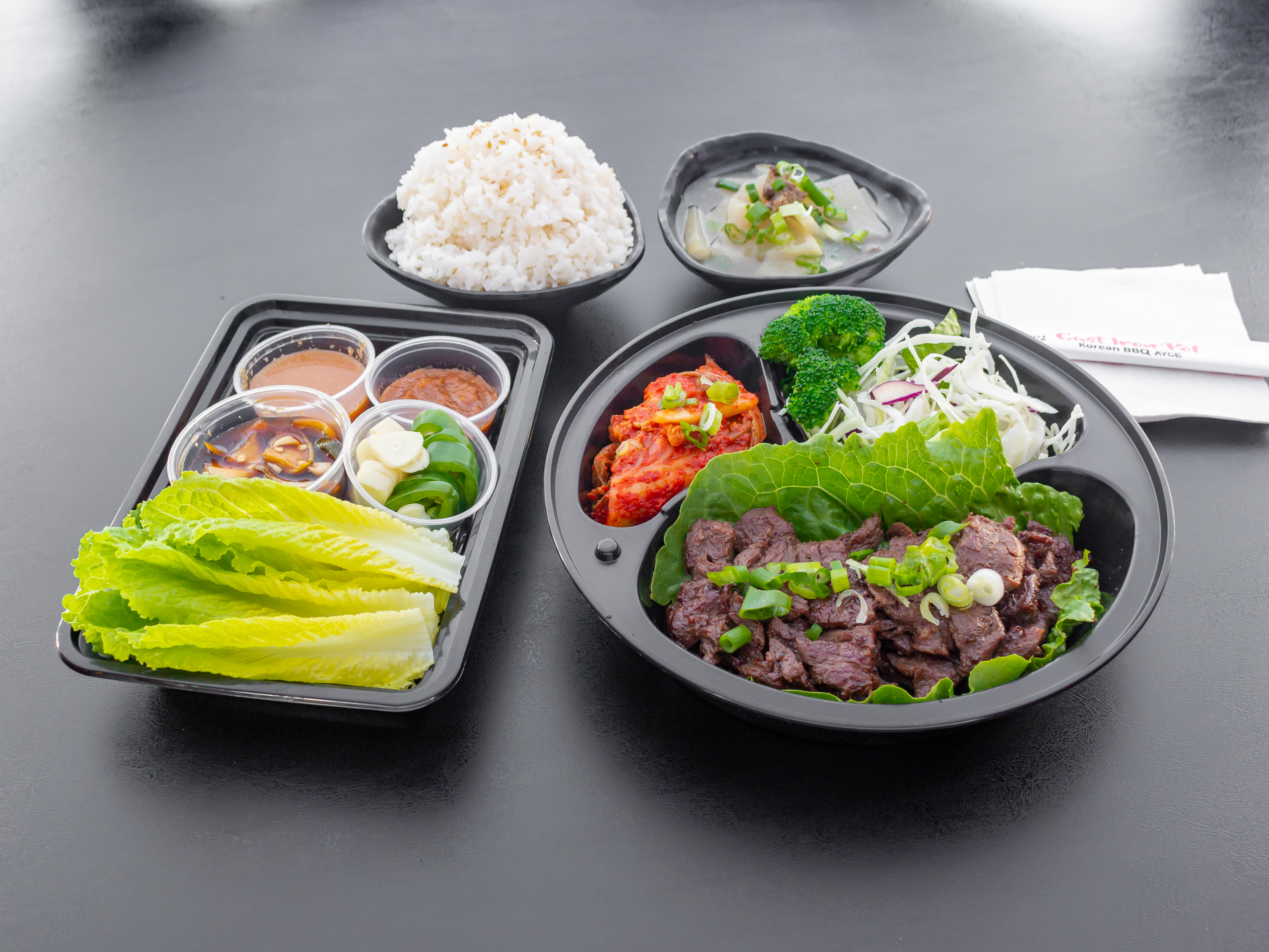 Order Galbi  (Regular or Combo menu) food online from The Cast Iron Pot store, Fairview on bringmethat.com