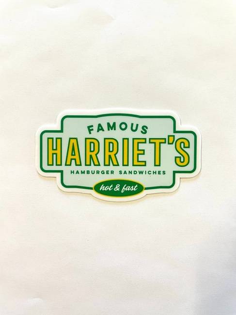 Order Hot & Fast Sticker food online from Harriet's Hamburgers #1 store, Charlotte on bringmethat.com