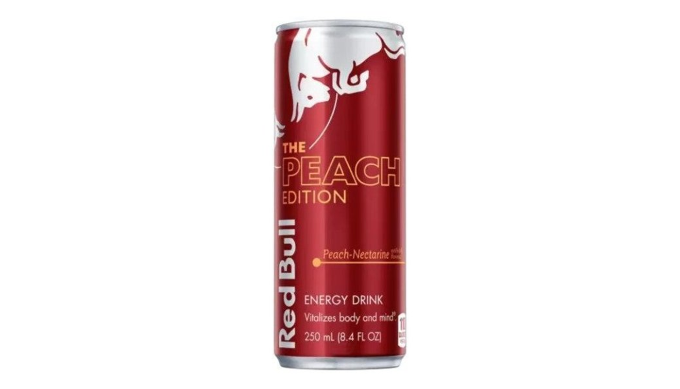Order Red Bull Peach Edition 8oz Can food online from Foodland Liquor store, Santa Ana on bringmethat.com
