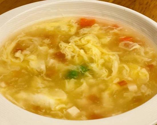 Order Tomato Egg Flower Soup food online from Yh-Beijing store, San Francisco on bringmethat.com
