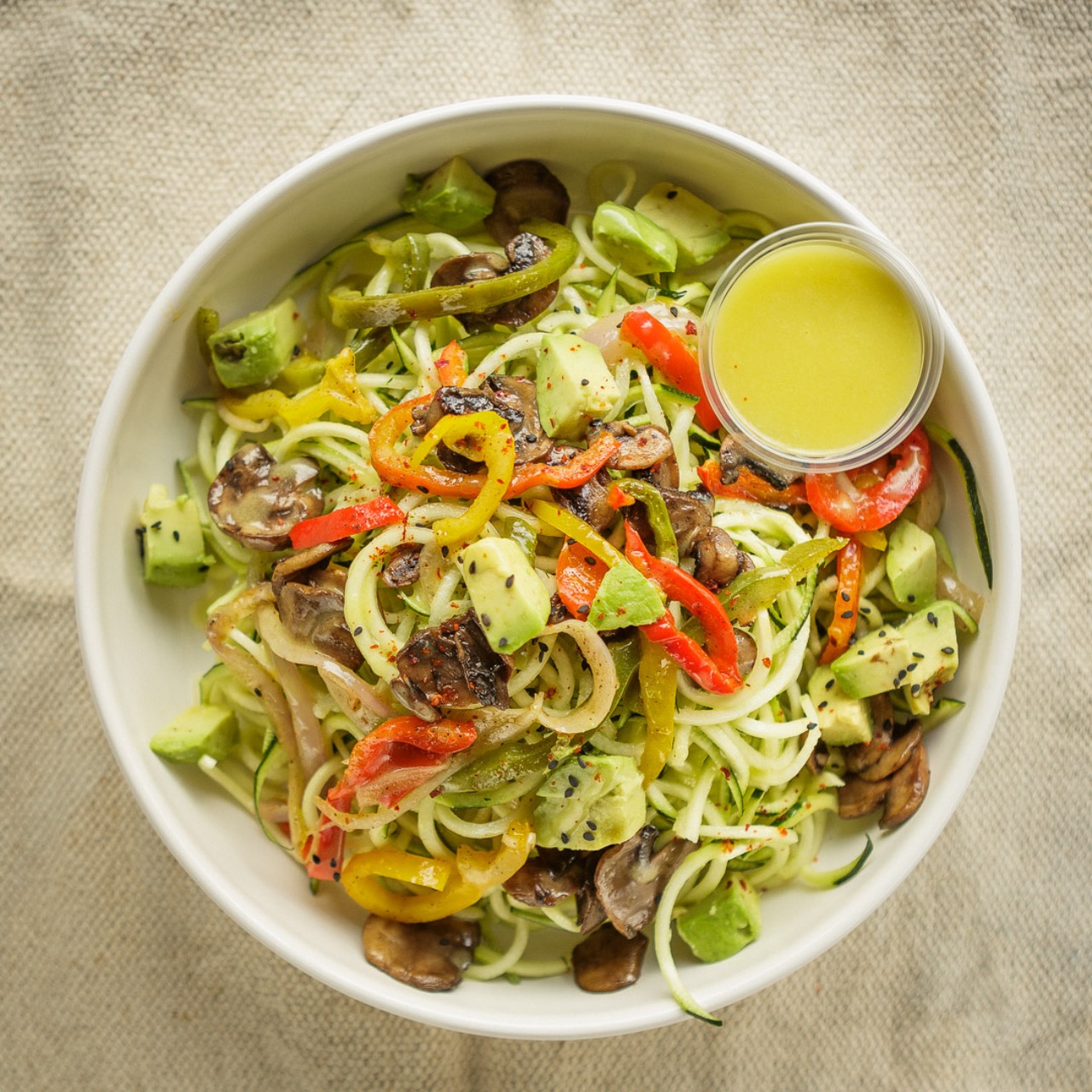 Order Vegan Zoodle Salad food online from ZOODLE HOT BAR store, San Francisco on bringmethat.com