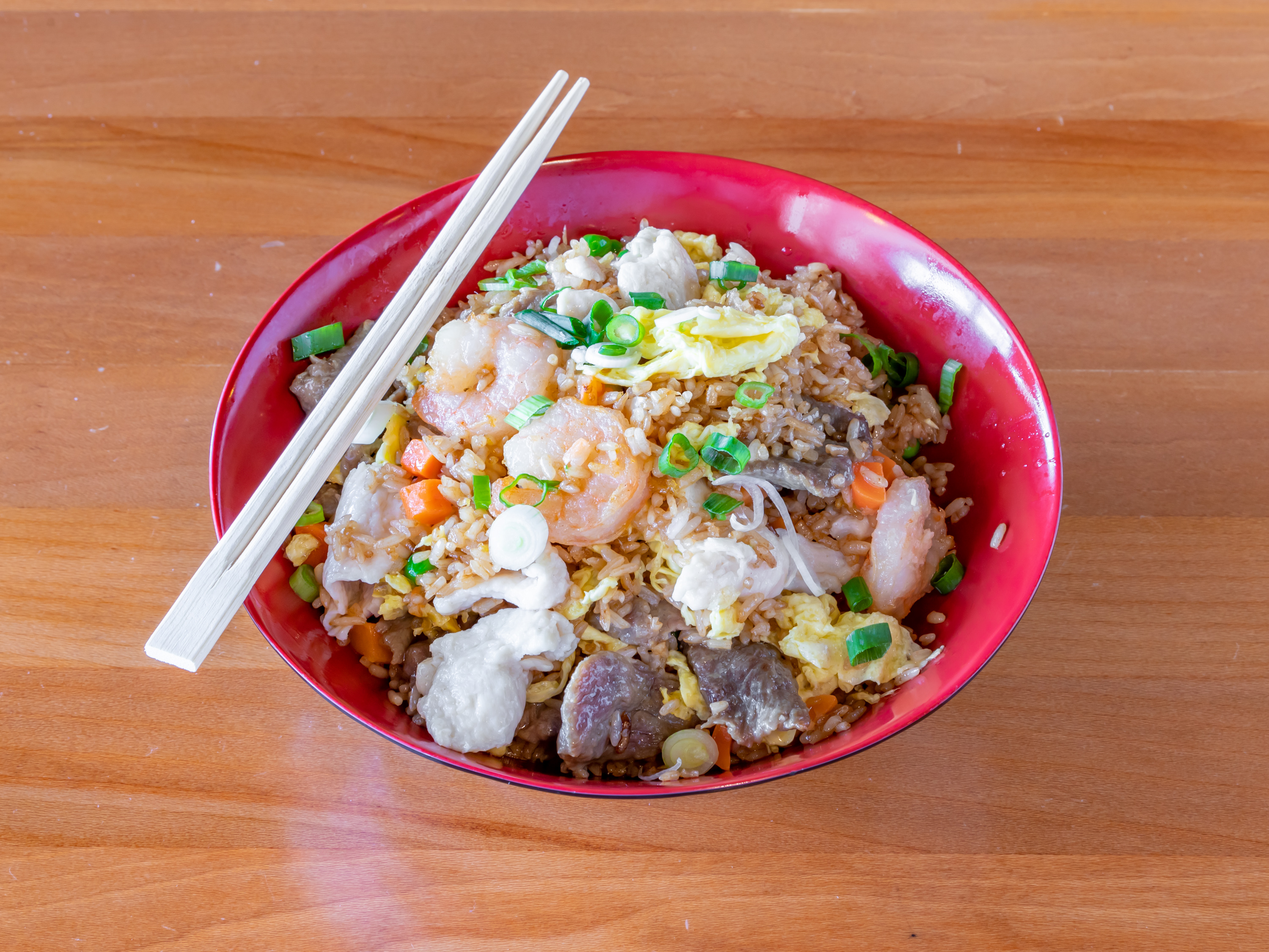Order House Special Fried Rice food online from Big Bowl Asian Diner store, Mesa on bringmethat.com