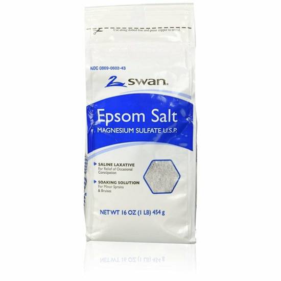 Order Pure Epsom Salt 16 oz food online from IV Deli Mart store, Goleta on bringmethat.com