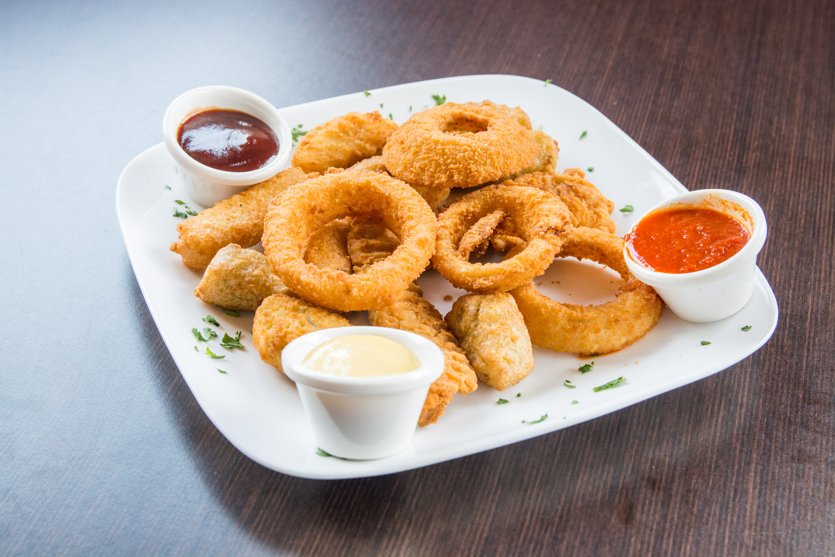 Order Appetizer Sampler food online from Pats Pizza store, Newark on bringmethat.com