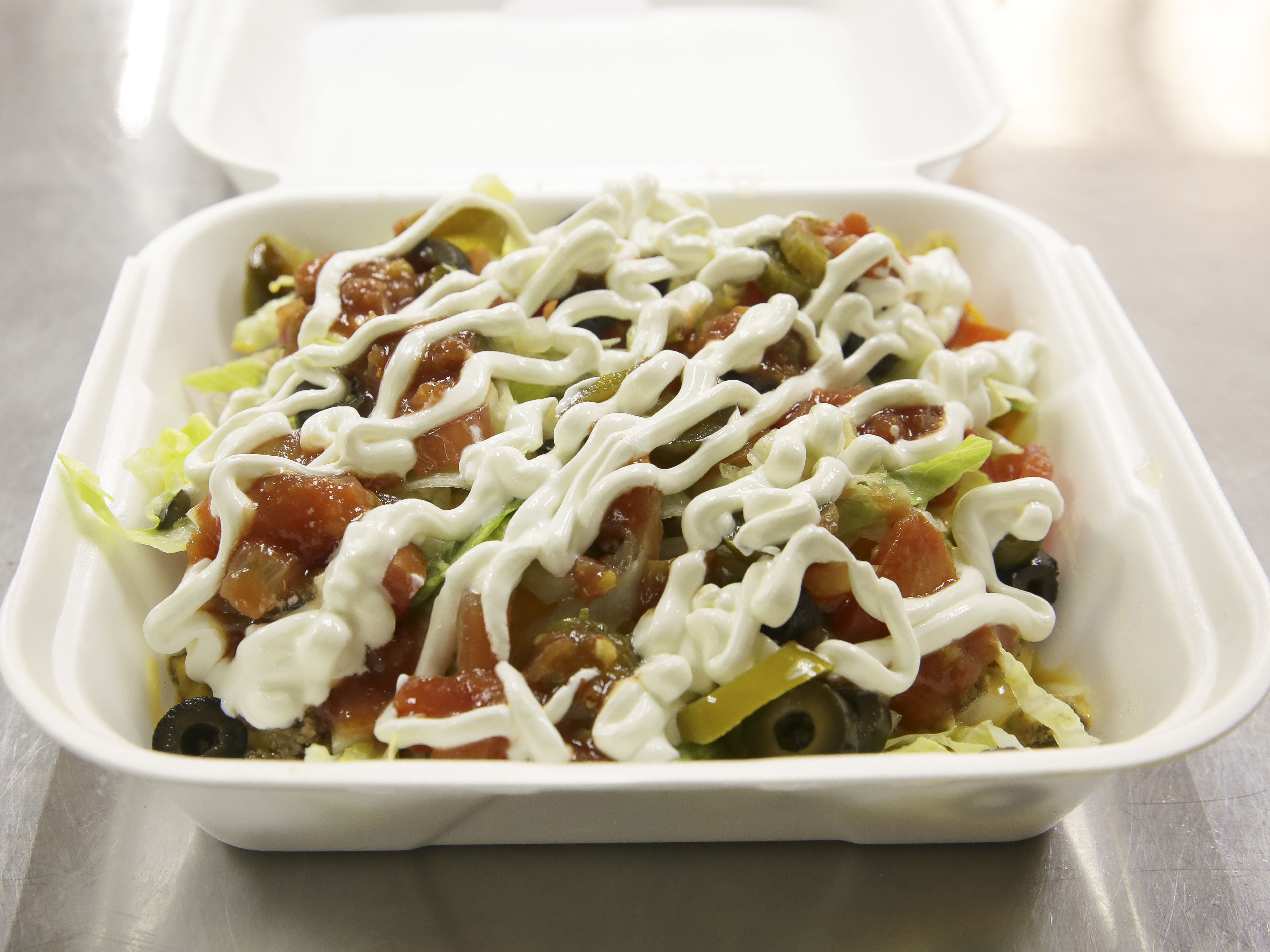 Order Small Supreme Nacho food online from Daddy Subz And More store, Milwaukee on bringmethat.com