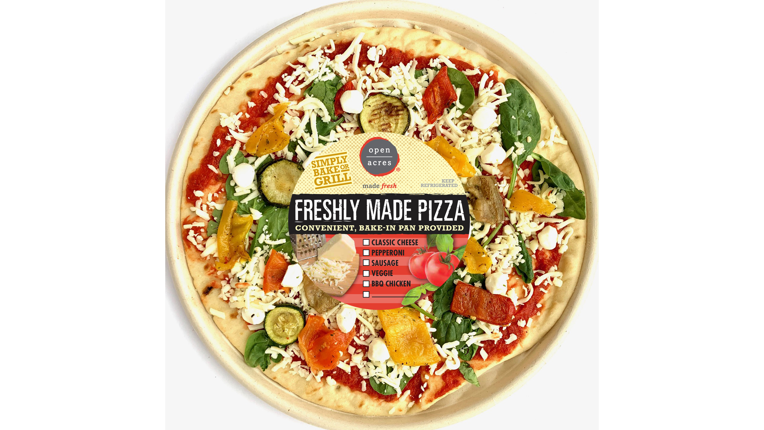 Order 12" Veggie Pizza food online from D&W store, Grand Haven on bringmethat.com