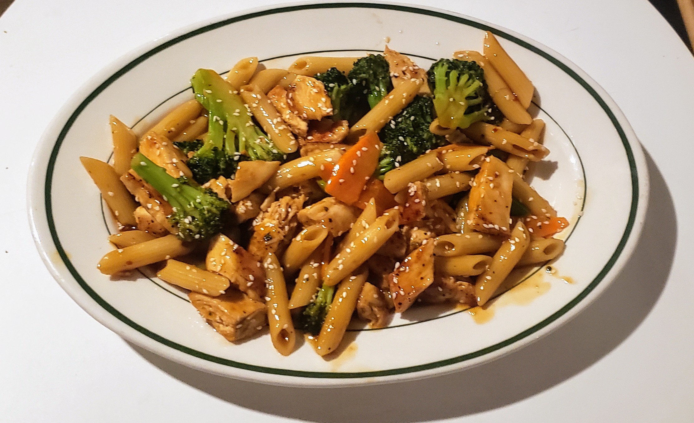 Order Sweet Asian Pasta food online from The Dugout store, Ossining on bringmethat.com