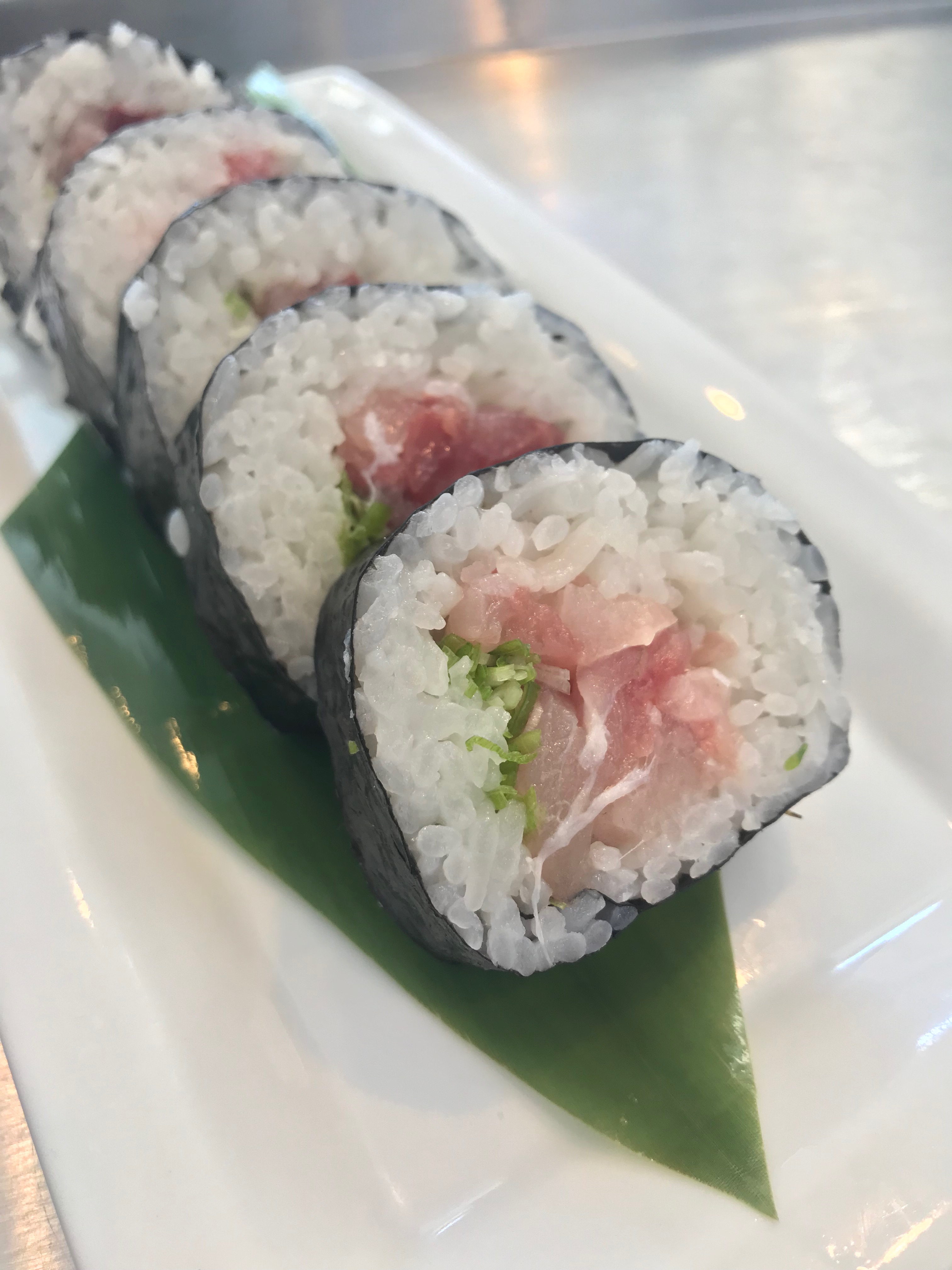 Order Negi-Hama Roll food online from Sushi Land store, Hacienda Heights on bringmethat.com