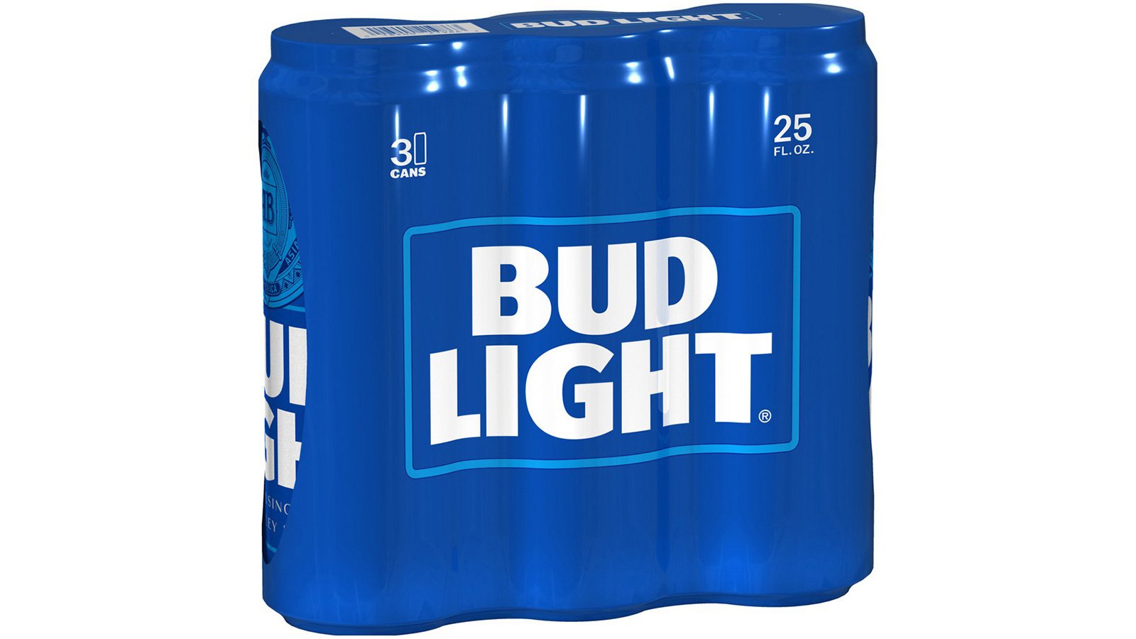 Order Bud Light 3-Pack Cans food online from Chevron Extramile store, Castro Valley on bringmethat.com