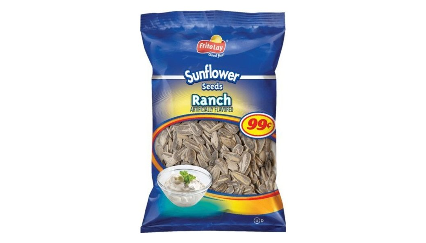 Order Frito Lay Ranch Extra Long Sunflower Seeds 5oz Bag food online from JR Food Mart store, Camarillo on bringmethat.com