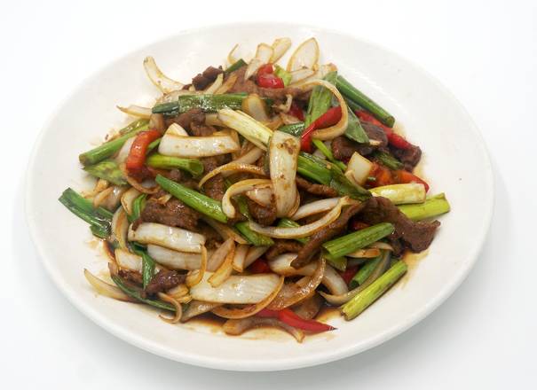 Order 301 Mongolian Beef 蒙古牛 food online from 8000 Miles store, Roselle on bringmethat.com