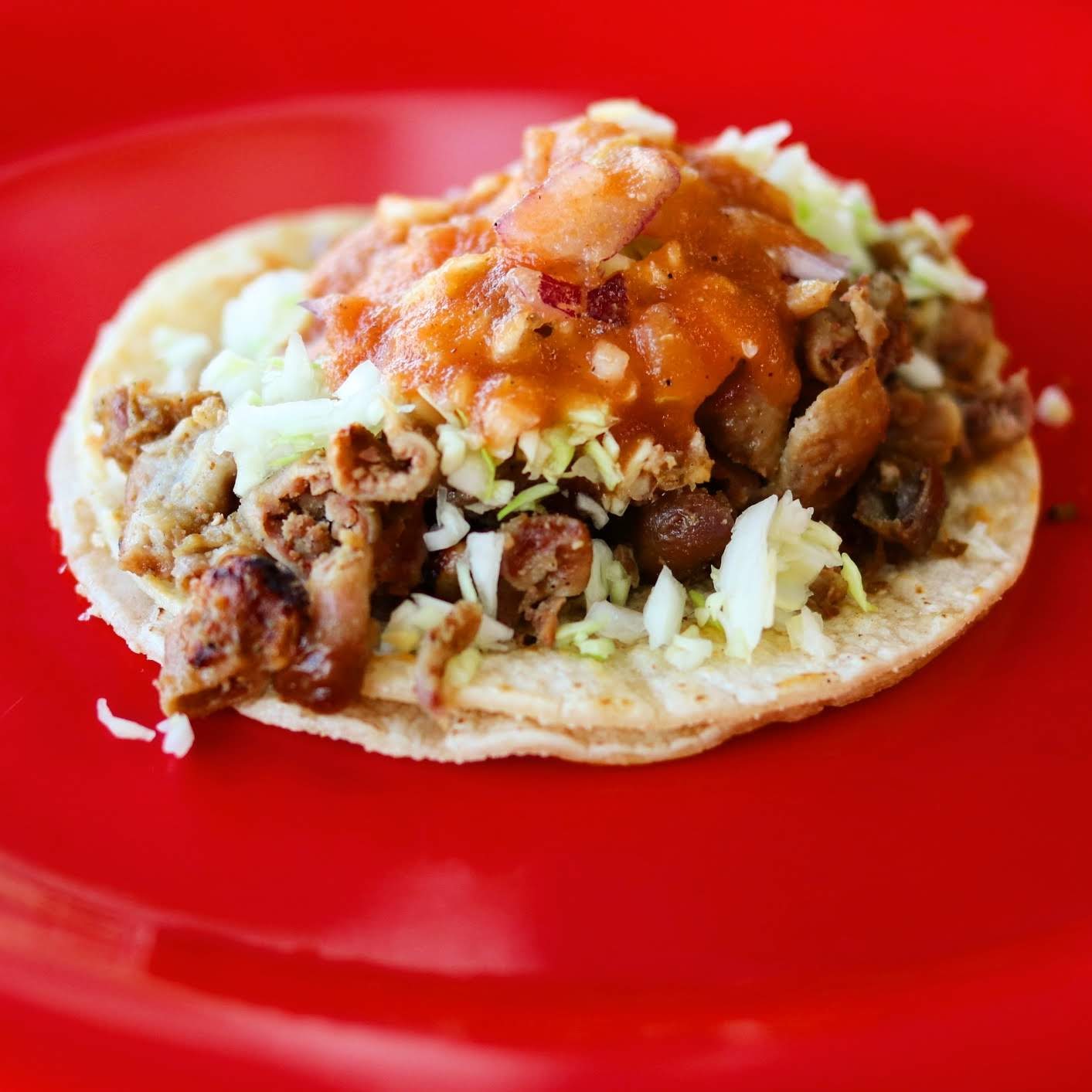 Order Taco food online from Taqueria Tomateros store, Riverside on bringmethat.com
