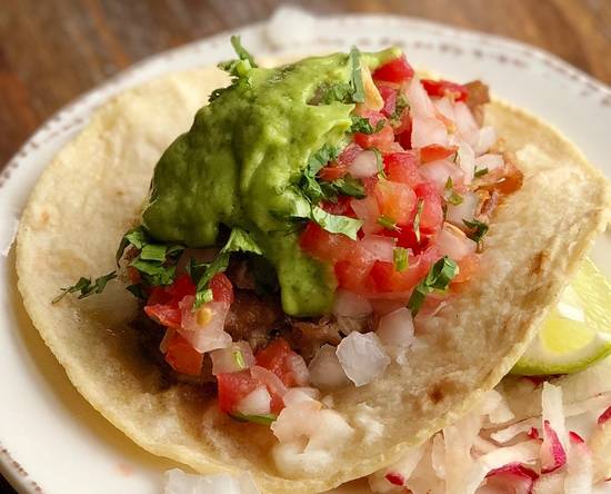 Order Carnitas Tacos. food online from Gringos & Mariachis store, Potomac on bringmethat.com