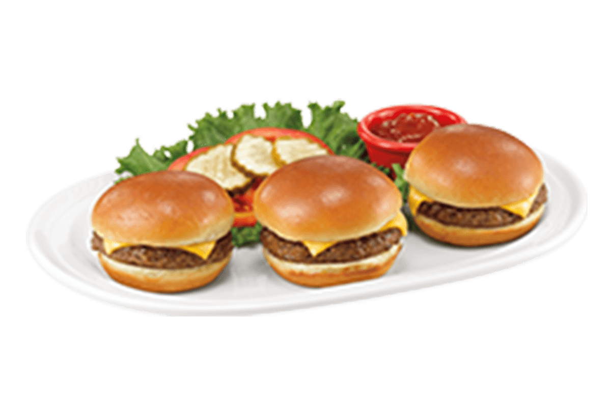 Order Cheeseburger† Sliders food online from Friendly Ice Cream Shop store, Newark on bringmethat.com