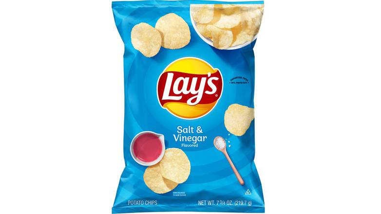 Order Lay's Potato Chips, Salt & Vinegar Flavor food online from Riverside Sunoco store, Westport on bringmethat.com