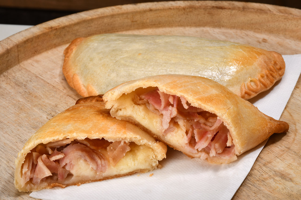 Order Ham and Cheese Empanada food online from Acai Republic store, Tustin on bringmethat.com