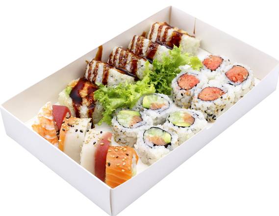 Order Fish Roll Box food online from Sushi + Rotary Sushi Bar store, Aurora on bringmethat.com