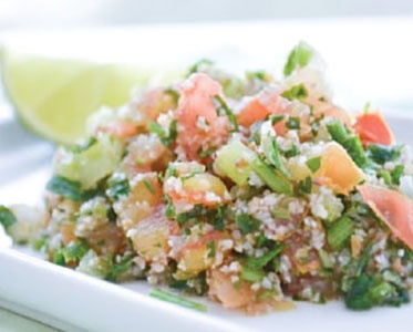 Order Tabbouleh Salad food online from Shawarma House store, Los Angeles on bringmethat.com