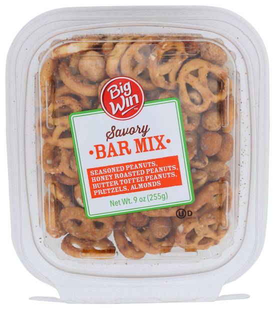 Order Big Win Savory Bar Mix (9 oz) food online from Rite Aid store, Yamhill County on bringmethat.com
