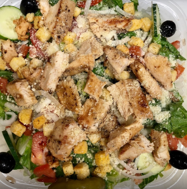 Order Grilled Chicken Garden Salad food online from Mikie's pizza store, Baltimore on bringmethat.com
