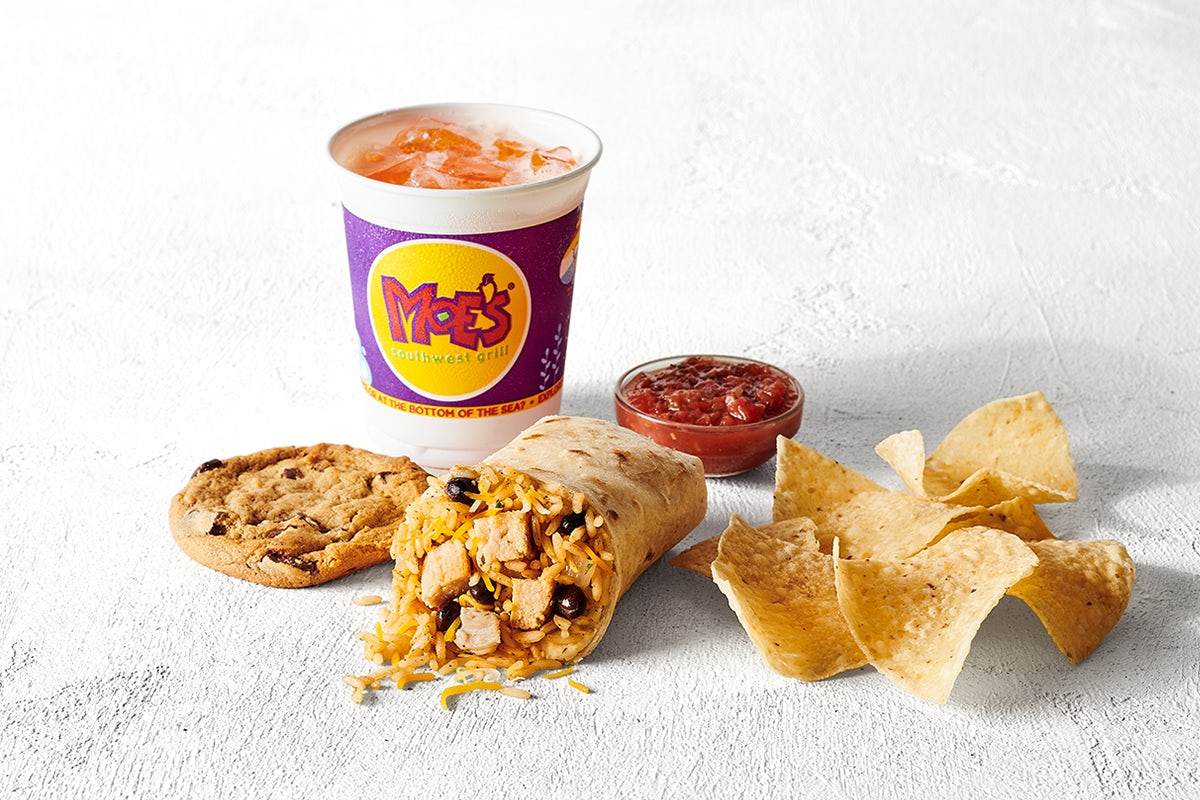 Order Moo Moo Mr. Cow food online from Moe Southwest Grill store, Willimantic on bringmethat.com