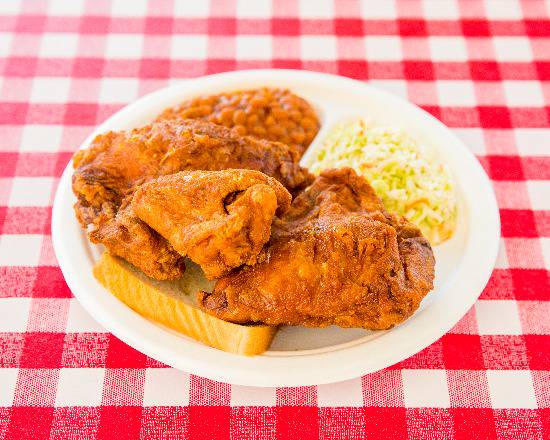 Order Three Piece White (Two Breast and Wing) food online from Gus's World Famous Chicken Fried store, Dallas on bringmethat.com