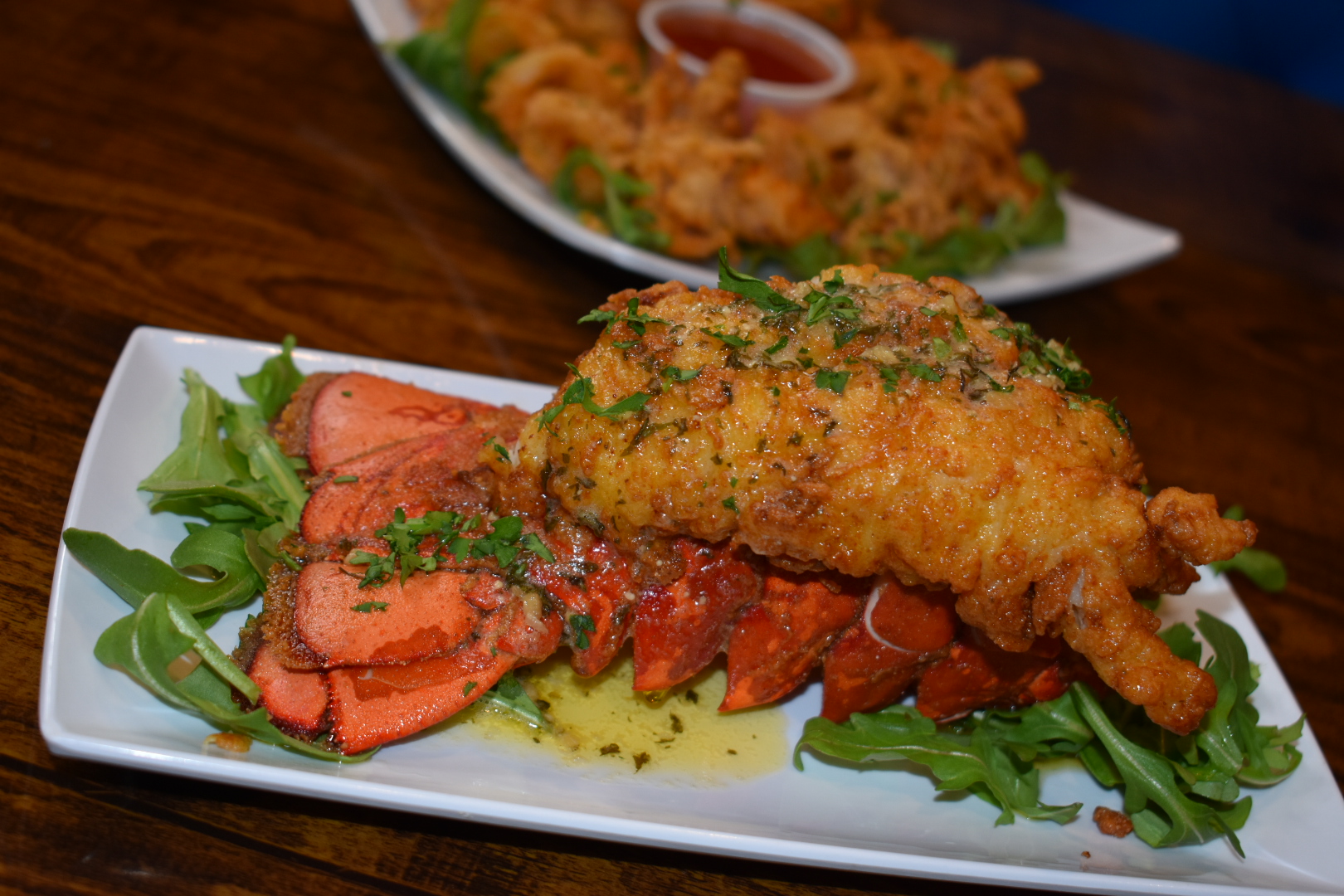 Order  Fried Lobster Tail food online from The Boiler Seafood Atlanta store, Atlanta on bringmethat.com