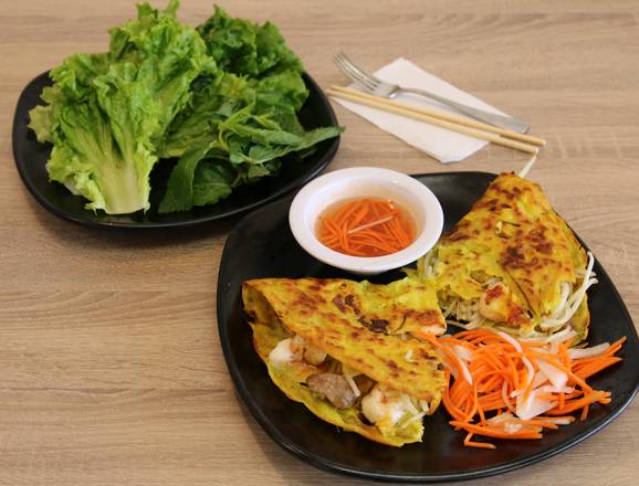 Order 43. Vietnamese Savory Crepe (Bánh Xèo) food online from Pho Tung & Cafe store, Lake Forest on bringmethat.com